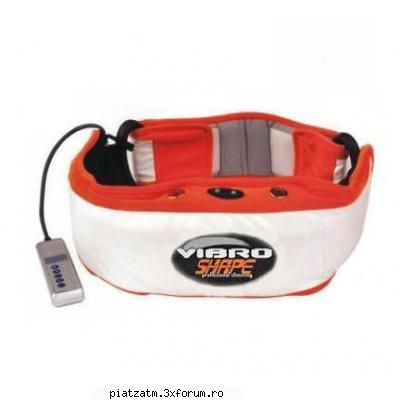 Centura de masaj anticelulitic si slabire Vibro Shape - Centura de masaj anticelulitic si slabit - Diverse!