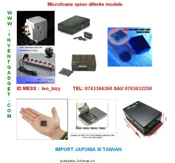 Microfoane de spionat, nevasta, sotia, partenerii de afaceri... - Acest dispozitiv este un sistem - Diverse!