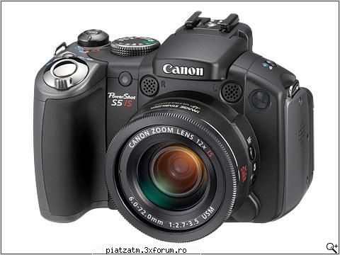 Vand Canon s5 IS +accesorii - Vand Canon s5 IS +accesorii.Aparatul va fi dat in - Foto - Video