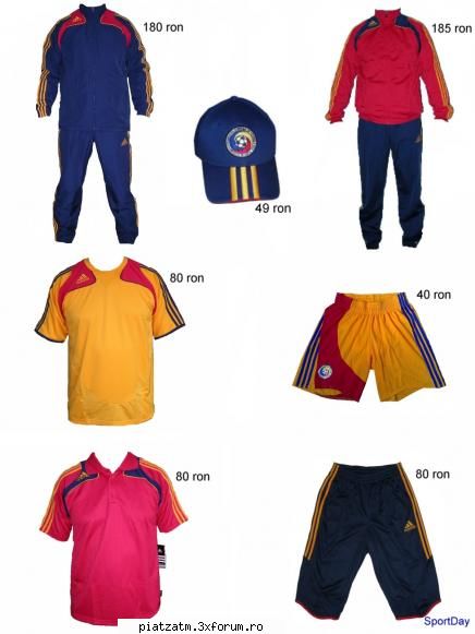 Vand Echipament Adidas Trofeo Romania - Trening prezentare ADIDAS Trofeo: 190 ron Trening - Diverse!