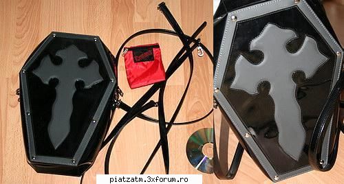 rucsac gotic in forma de sicriu - e nou nout, de la firma Demonia. yahoo id - Diverse!